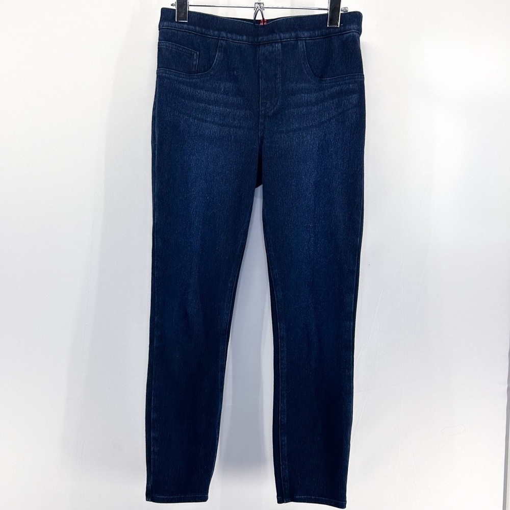 SPANX Jean-ish Ankle Leggings Mid-Rise Skinny Jeans Shapewear size Small